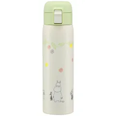 ☆ ムーミン ☆ ステンレスワンタッチボトル 480ml STOT5 スケーター 水筒 キッズ ワンタッチ 480ml ステンレスボトル マグボトル 保冷 保温 ステンレス 子供 こども 子供用 女の子 男の子 大人 女子 かわいい キャラクター