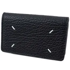 メゾンマルジェラ Maison Margiela カードケース 名刺入れ パスケース 牛革 ブラック SA3VX0008 P4455 T8013 SA3VX0008-P4455-T8013のサムネイル