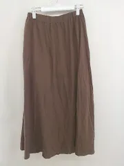 ◇ LOWRYS FARM ローリーズファーム ロング ギャザー スカート サイズF ブラウン系 レディース  【1206200001949】