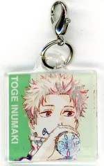 【中古】キーホルダー 狗巻棘(スクエア) 「劇場版 呪術廻戦 0 Ani-Art POP UP SHOP in TOWER RECORDS トレーディング Ani-Art アクリルチャーム」