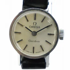 OMEGA geneve腕時計レディースアンティーク手巻き式稼働品 オメガ ジュネーブ レディースウォッチ ローマンダイヤル 20MGP