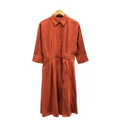 ロロピアーナ Loro Piana ワンピース シャツワンピース FAM3448 オレンジ コットン シャツワンピース レディース Used Aのサムネイル