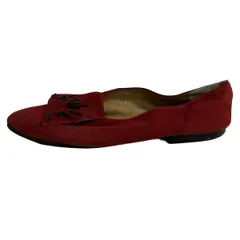 HERMES エルメス セリエ レザー フラットシューズ 35 HERMES - 未使用 Vintage エルメス HERMES パンプス レース