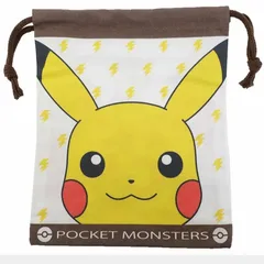 【新品・未使用】ポケモン　巾着　ピカチュウ　きんちゃく袋　Ｓ