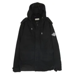 SAINT LAURENT サンローラン V47G 581788 Cotton Zipped Jacket コットン ジップ ジャケット ミリタリー ジャケット ブラック系 48【中古】のサムネイル