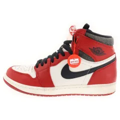 NIKE (ナイキ) AIR JORDAN1 RETRO HIGH OG CHICAGO LOST & FOUND エアジョーダン1 シカゴ ロストアンドファウンド ハイカットスニーカー レッド/ホワイト/ブラック DZ5485-612