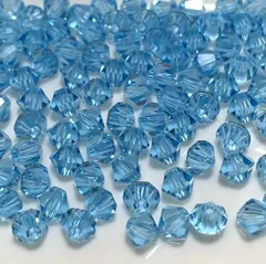 ◆スワロフスキー　#5301　アクアマリン【4ｍｍ】のサムネイル