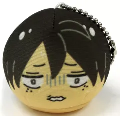 【中古】ぬいぐるみマスコット・ぬいぐるみバッジ 山口忠(ガーン) 「ハイキュー!! おまんじゅうにぎにぎマスコット2」 ジャンプショップ限定BOX購入特典