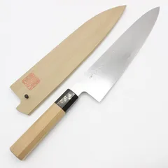 芦刃物製作所 堺一文字光秀 銀香 牛刀 万能包丁 鞘付き 18cm 27cm 芦