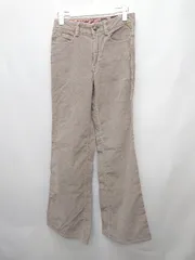 ◇ ◎ ●未使用● REPLAY × REPLAY HARETHA ストレッチ コーデュロイ フレアパンツ サイズ26 ブラウン系 レディース P  【1404250000947】