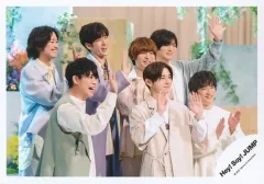 【中古】生写真(ジャニーズ) Hey! Say! JUMP/集合(7人)/横型・上半身/シングル「a r e a / 恋をするんだ / 春玄鳥」MV＆ジャケ写オフショット/公式生写真