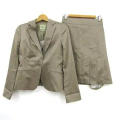 クミキョク スーツ セットアップ 上下セット ジャケット スカート フォーマル レディース 3サイズ ベージュ系 組曲