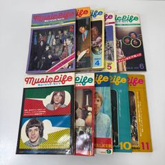 Music Life　ミュージックライフ　1969年　2～11　10冊セット　まとめ売り　か250207-4