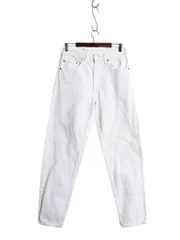 【お得なクーポン配布中!】 90s USA製 リーバイス 550 ホワイト デニム パンツ メンズ 32 32 オールド リラックス フィット テーパード ジーンズ ジーパン 白 ゆったり