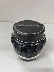 【ミノルタ】MINOLTA MC ROKKOR-PG 58mm F1.2