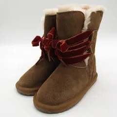 エミュー ブーツ 未使用 K12108 Phoenix Chestnut 靴 シューズ キッズ 女の子用 K10/15サイズ キャメル EMU Australiaのサムネイル
