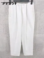 ◇ BEAUTY&YOUTH UNITED ARROWS ウエストゴム タック パンツ サイズS オフホワイト レディース 【中古】 【1002800719006】