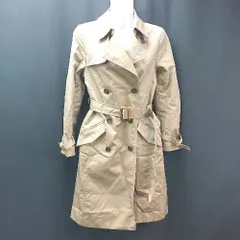 ◇ GLOBAL WORK アウター 春秋 シンプル 無地 長袖 コート サイズS ブラウン レディース E  【1309250043478】