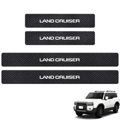 【特価商品】防水 防汚れ サイドステップ 夜光 防傷 レザー素材 装着簡単 250系(2024年4月~) 新型ランドクルーザー250 日本語取扱説明書付き サイドステップガード 車 4点セット SUVVNE(スウニ)