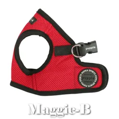ペット用品 犬 ハーネス 犬用胴輪 PUPPIAパピア SOFT VEST HARNESS B レッド 赤のサムネイル
