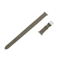 【名東】エルメス ベルト ドゥブルトゥール エトゥープ SV金具 スイフト Y刻 アップルウォッチ 時計ベルト