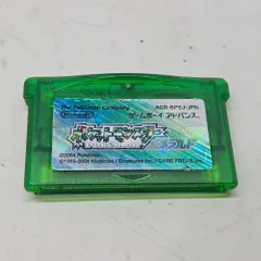 01w-3807 〇  ① GBA ゲームソフト ポケモン エメラルド ポケットモンスター エメラルド 本体のみ 完動品  【中古品】