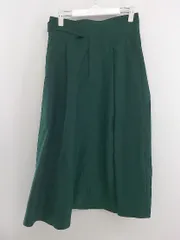 ◇ Raton ラトン ロング フレア スカート サイズPS42 グリーン レディース P  【1212200004217】