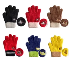 ディズニー　ミッキー　ミニー　カーズ　エイリアン　プーさん　手袋　ジュニア　キッズ　キャラクター　子供用