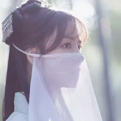 古典ダンス フェイスベール マスク 華流 中華風 唐装漢服 中国古代衣装 ベリーダンス 黒子 和風 時代劇 民族衣装 仮装 コスプレ ベール アラビアン アクセサリー ステージ衣装 舞台衣装 ナイトクラブ  仮面 ハロウィン 黒子頭巾 忍者 cr54n