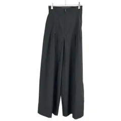 H BEAUTY & YOUTH エイチビューティーアンドユース TYPEWRITER CLOTH HIGH WAIST BAGGY PANTS タイプライタークロスハイウエストバギーパンツ 1614-299-5864 ブラック M