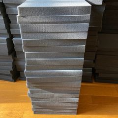 98枚セット 緩衝材 吸音材 ウレタンフォーム 25cm×25cm 厚み3cm