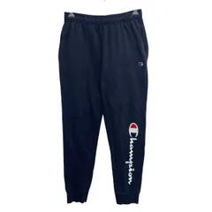 Champion スウェットパンツ L ネイビー チャンピオン イージーパンツ プリント スポーティー ボトムス 古着卸 アメリカ仕入 2509-256