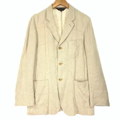 $$ COMME des GARCONS コムデギャルソン メンズ ジャケット SIZE M  麻 PE-J073 PE-J073 ベージュのサムネイル