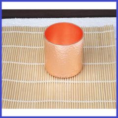 純銅手作り銅カップ銅水カップ純銅ティーカップ手作り濃厚銅食器 (260ml)
