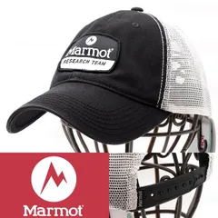 メッシュキャップ 帽子 マーモット Marmot Alpine Soft Mesh Trucker Hat ブラック/ホワイト AFS_889169617140 USA アウトドアのサムネイル