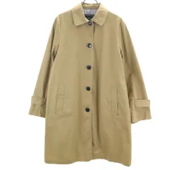 To b. by agns b トゥービーバイアニエスベー ステンカラーコート 36 ベージュ レディース 古着