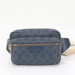 極美品◆ルイヴィトン モノグラム バムバッグ ウエスト ボディバッグ デニム LOUIS VUITTON ルイヴィトン モノグラム バムバッグ ウエスト