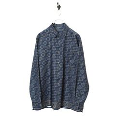 VINTAGE PRINTED SHIRT/L