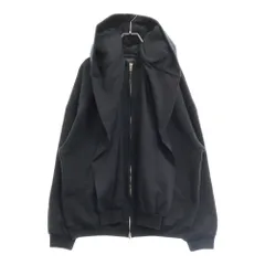 BALENCIAGA (バレンシアガ) 24AW UNITY SPORTS ICON INCOGNITO ZIP-UP HOODIE ユニティスポーツアイコン インコグニートレイヤード ジップアップパーカー ブラック 794030 TQVB2