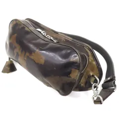 アニアリ　ミディアムショルダー　迷彩カモフラ　本革美品　格安出品 アニアリ ミディアムショルダー 迷彩カモフラ 本革美品 格安出品