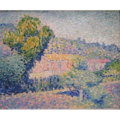 アルフレッド・シスレー 、Alfred Sisley、サンクール近くのセーヌ川