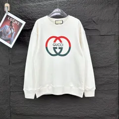 GUCCI 2025新作 ロゴプリント クルーネックスウェット [本日特価|新品未使用品]