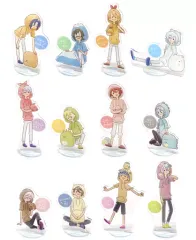 【中古】アクリルスタンド・アクリルパネル 全12種セット アクリルスタンド 「一番くじ アイドリッシュセブン＆すみっコぐらし」 M賞のサムネイル