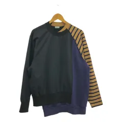 KOLOR ドッキングスウェット KOLOR BEACON [ カラービーコン ] 23AW ドッキング ハーフジップ