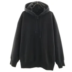 ユニクロ プラスジェイ 長袖 ハーフジップ ドライ スウェットパーカー L 黒 UNIQLO +J プルオーバー メンズ