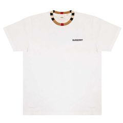 BURBERRY　バーバリー　刺繍ネック　ロゴTシャツ　80695391【新品/未使用】
