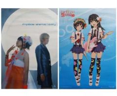 [중고] 포스터(애니메이션) B3 리버시블 포스터 fripSide/어떤 과학의 초전자포 S [CD fripSide/eternal reality] 선착 특전