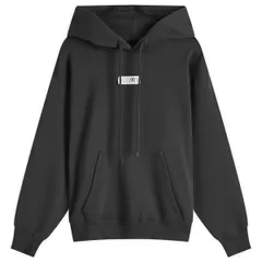 【送料無料】 マルタンマルジェラ メンズ パーカー・スウェット アウター MM6 Maison Margiela Numbers Patch Logo Hoodie Black