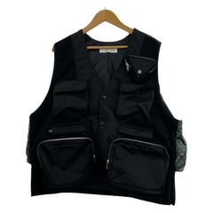 スノーピーク×tonedtrout TRANSIT VEST ブラック S - メルカリ