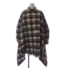 ディースクエアード DSQUARED2 17AW ヘビーフランネルシャツ 長袖 チェック柄 オーバーサイズ 38 M マルチカラー /XZ ■GY18のサムネイル